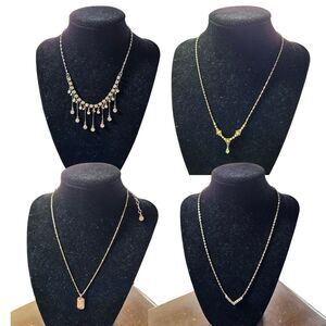 Necklace Lot Rhinestone Statement Set Girls Fashion Claire's LC Lauren Conrad
